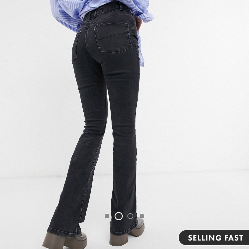 NWOT ASOS Black Bootleg Jeans